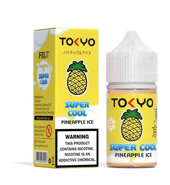 Tokyo Super Cool Pineapple Iced Nic Salt - 30ml