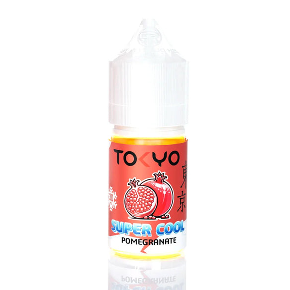 Tokyo Super Cool Pomegranate iced Nic Salt - 30ml